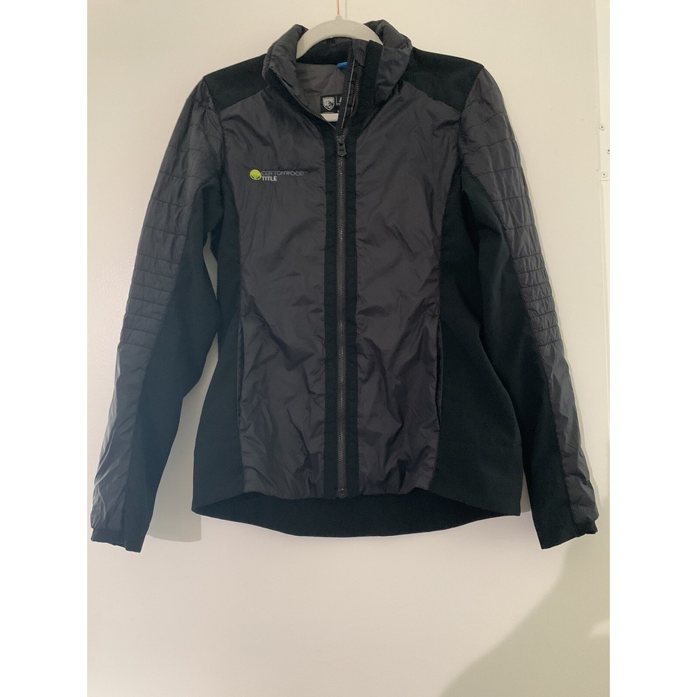 Kuhl Projekt Revolt Hybrid Womens Small Black Full Zip Jacket
